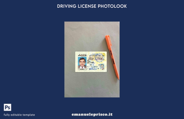 modello FRONTALE photolook USA Louisiana DL stile verificato